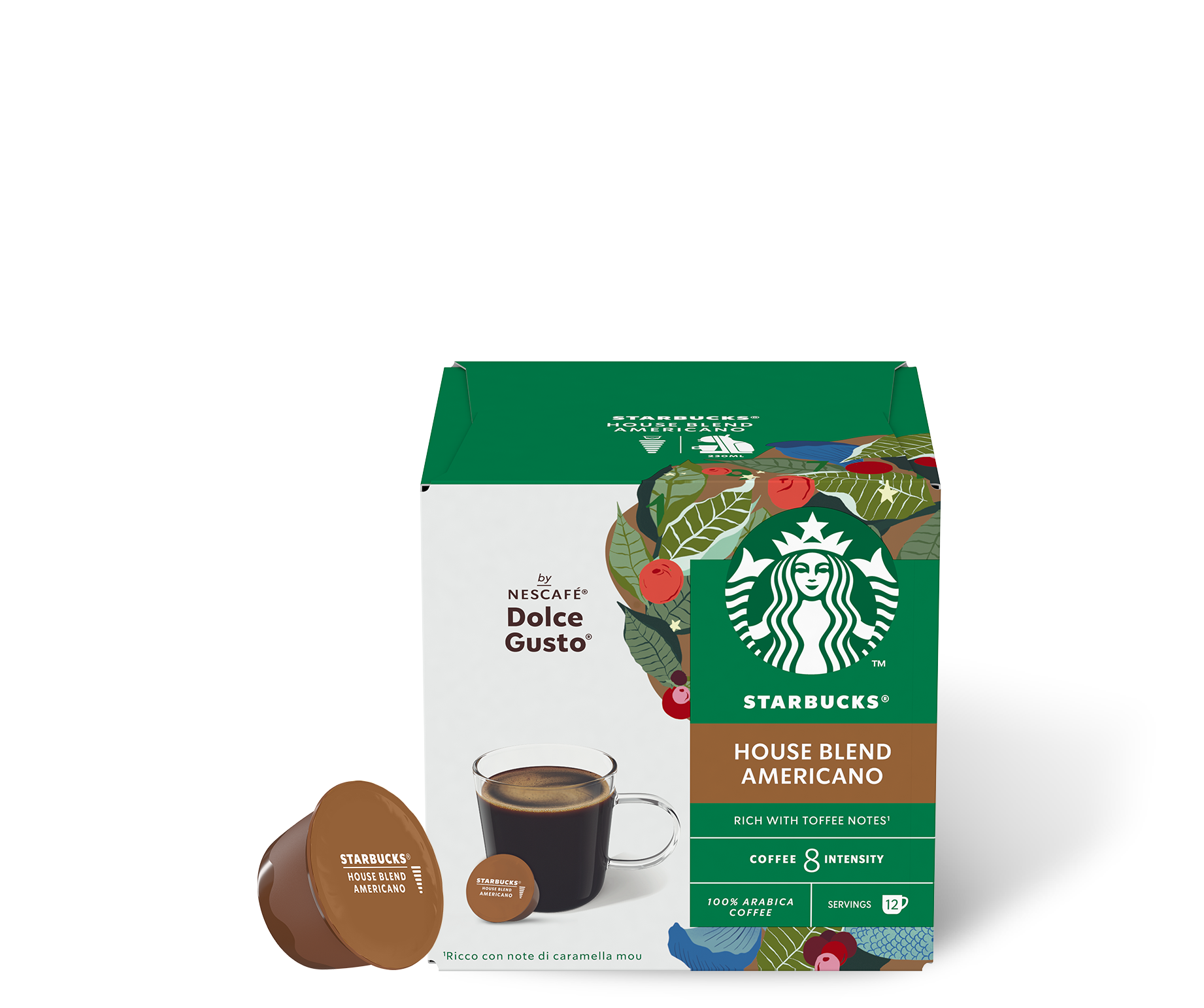 Starbucks House Blend Americano 4箱 House Blend by Nescafé® Dolce Gusto® | Starbucks® at Home
